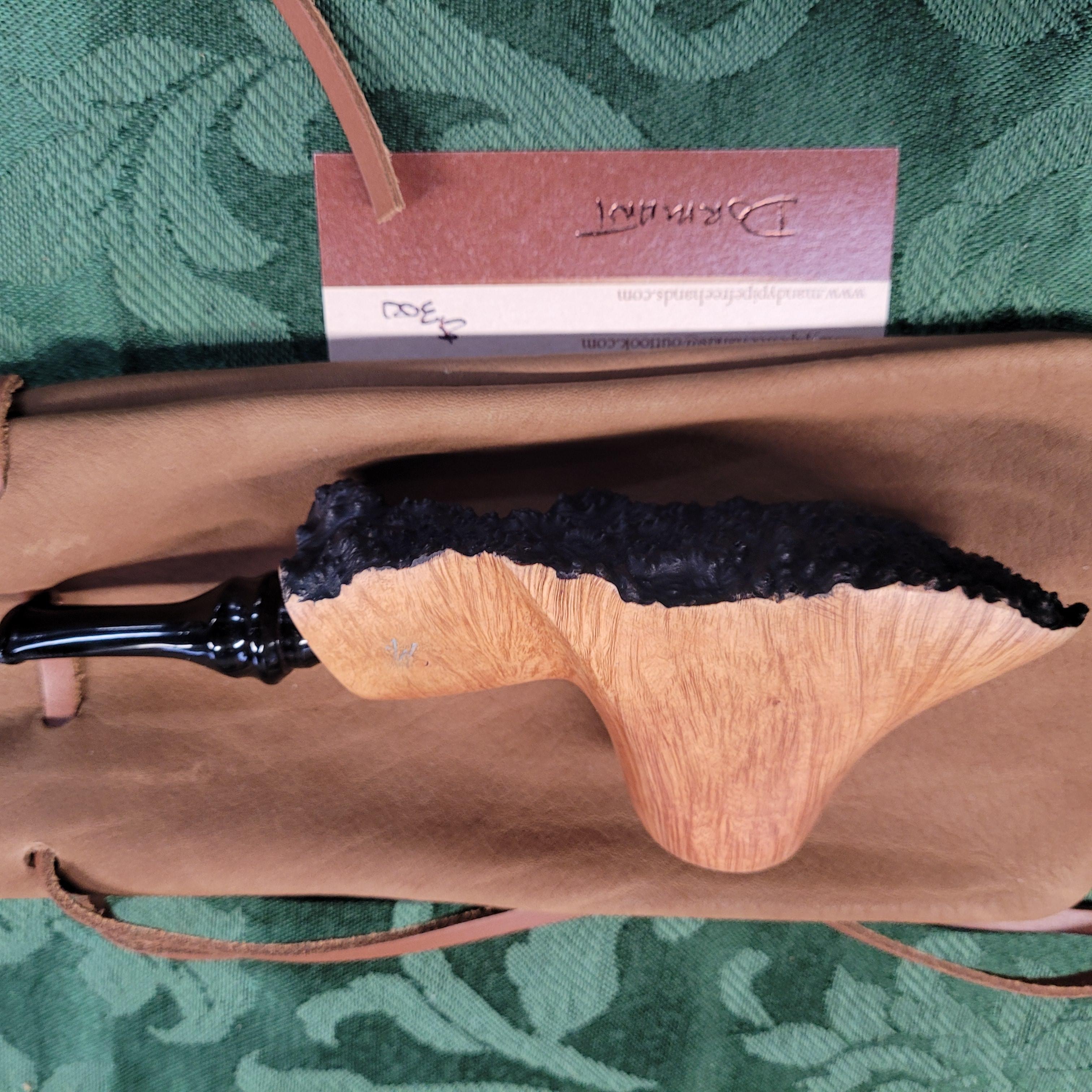 MandyPipe Freehands pipe carved stem