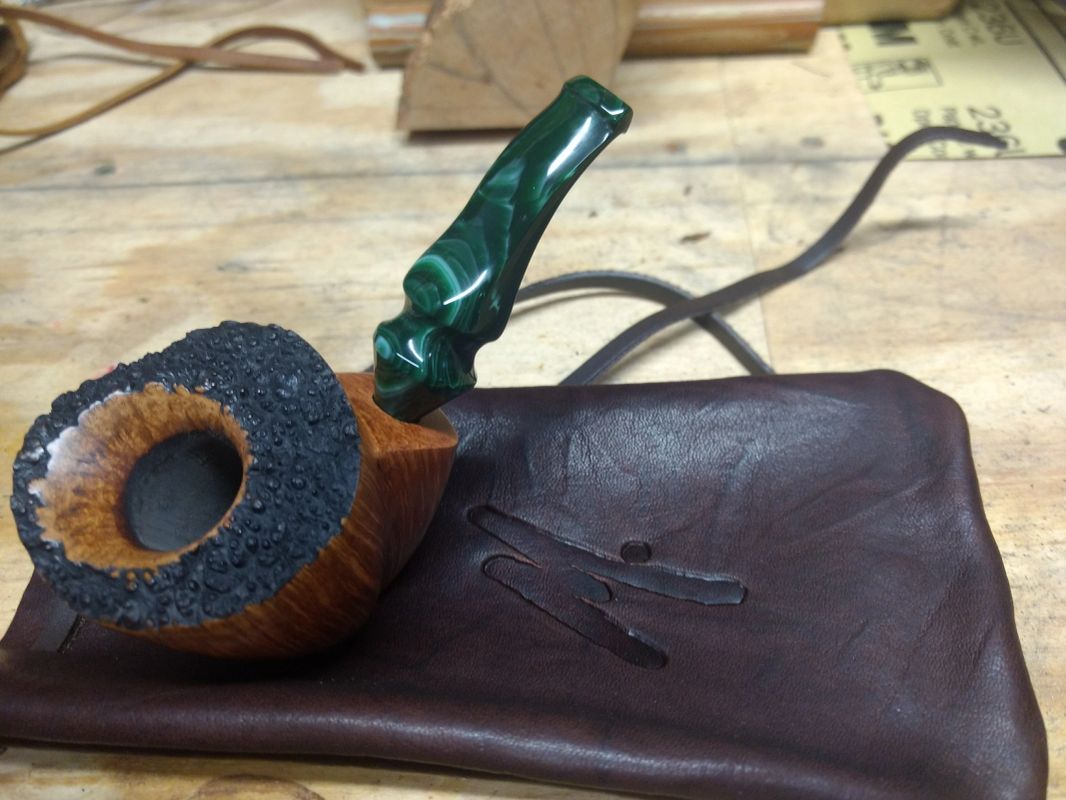 Handcrafted pipe 2017